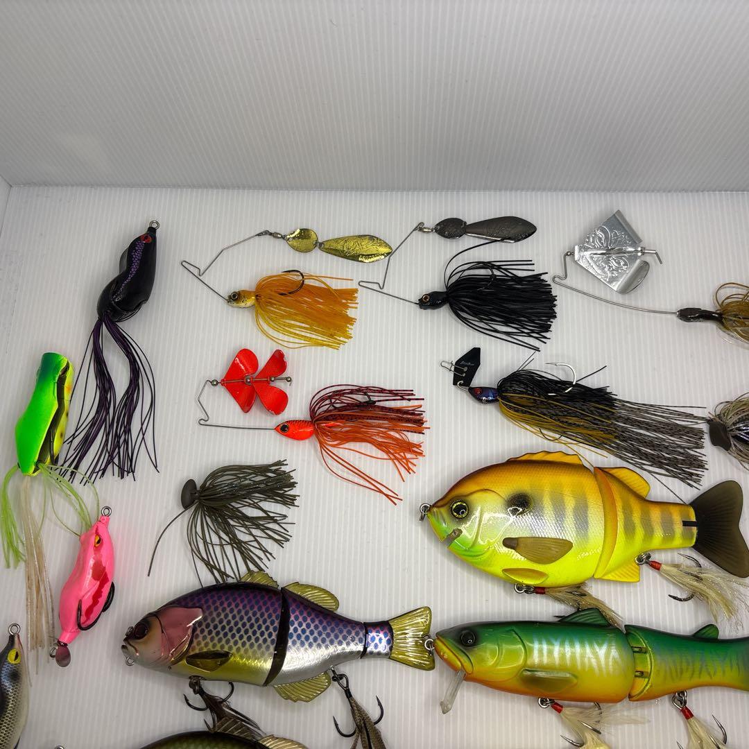 ブラックバス ビッグベイトなどハードルアー53点セット
