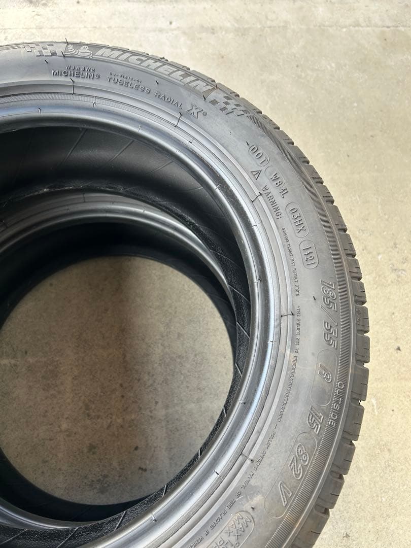 バリ山　ミシュラン パイロットスポーツ3 185/55R15 2本セット