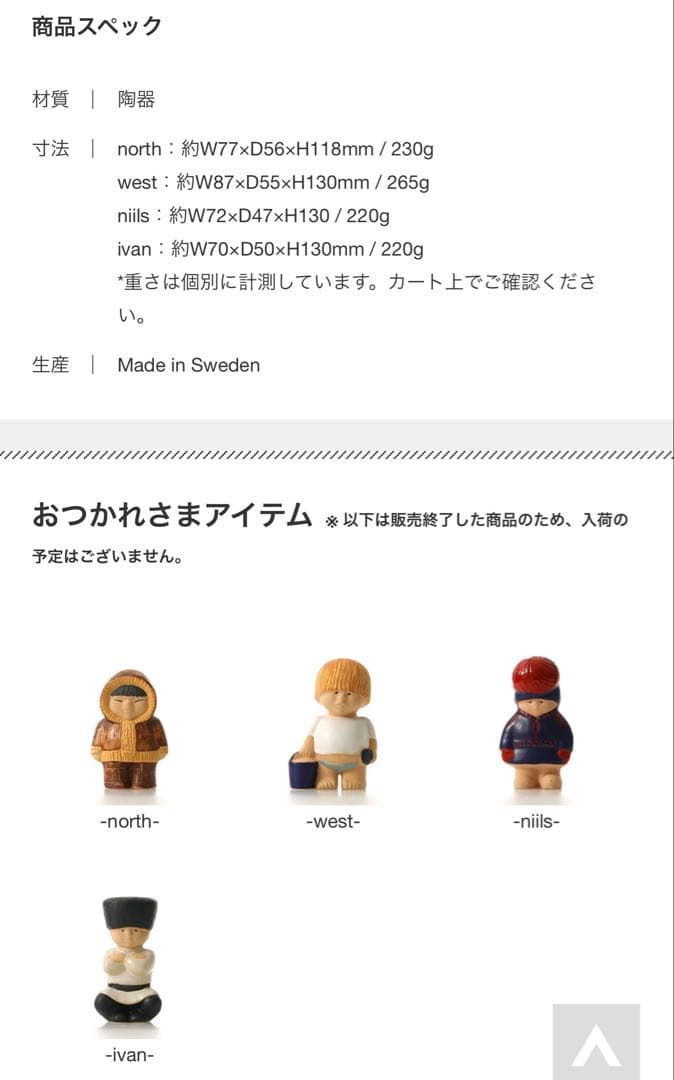 リサラーソン　north