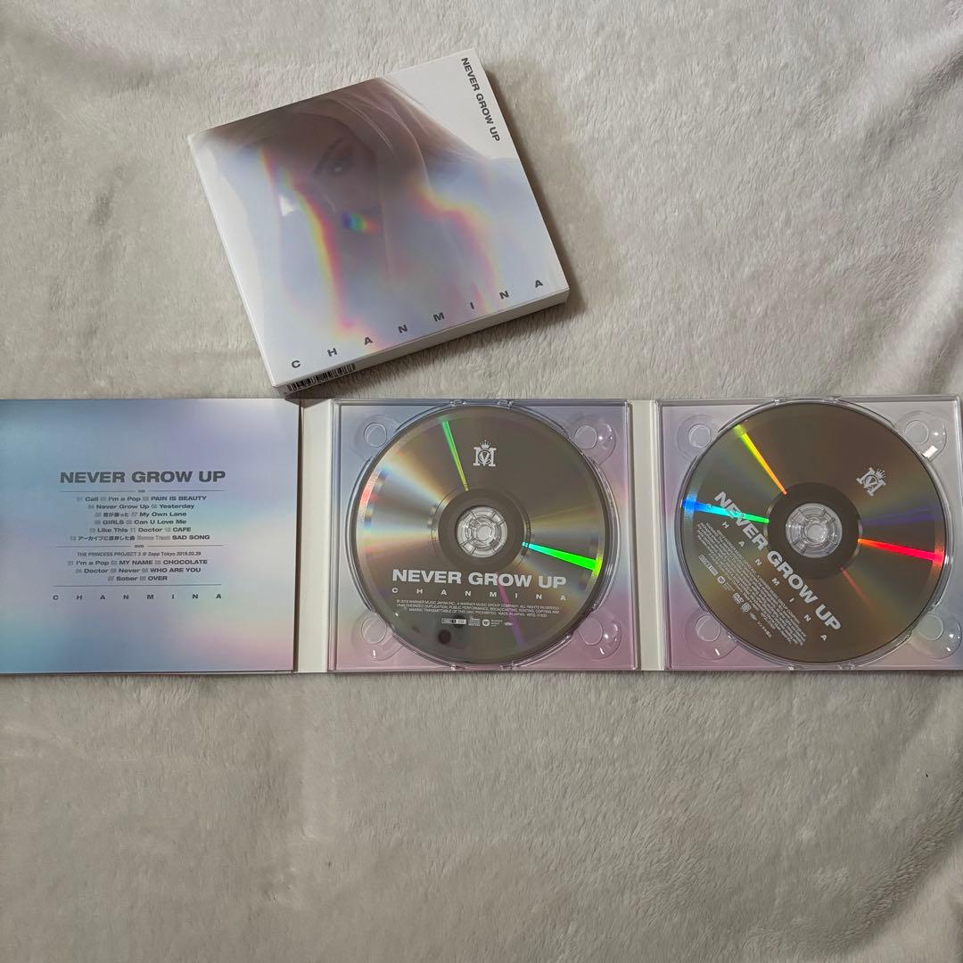 ちゃんみな NEVER GROW UP 初回限定盤