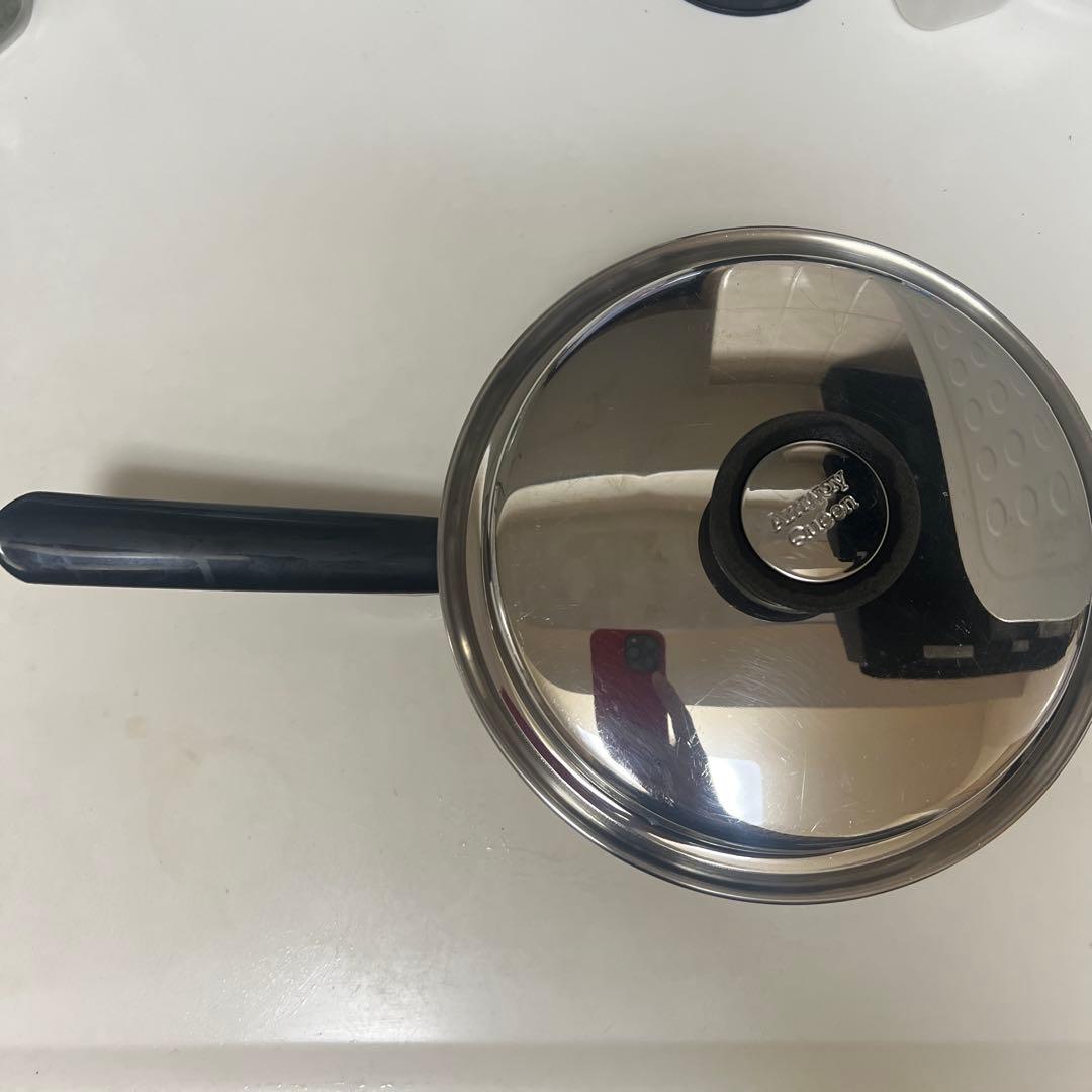 アムウェイクィーンシリーズ中フライパン内径約19cm、高さ（深さ）約6.0cm