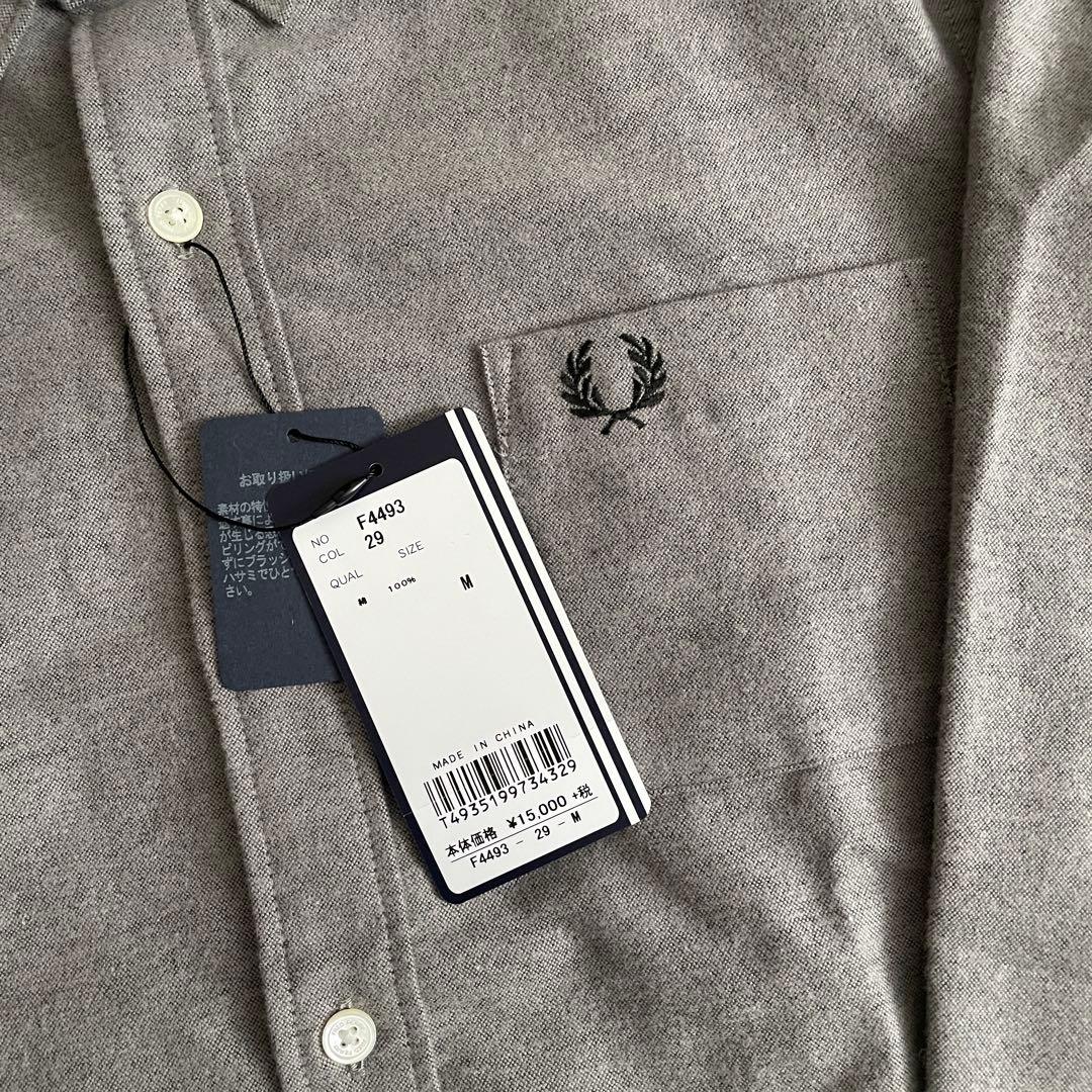 Fred Perry ボタンダウン シャツ 3枚セット 長袖 未使用品