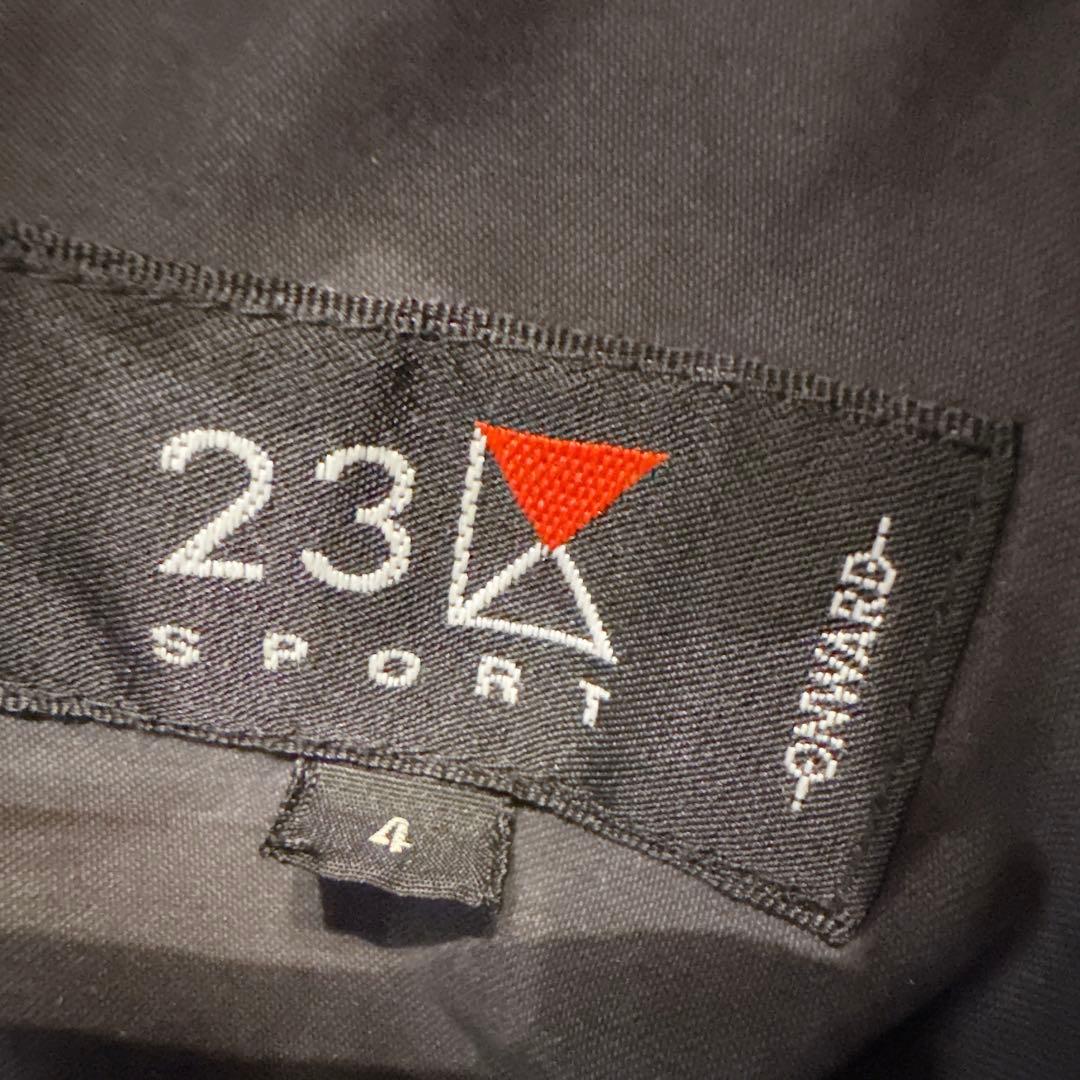 23区 SPORTS メンズ ジャケット ブラック サイズ4
