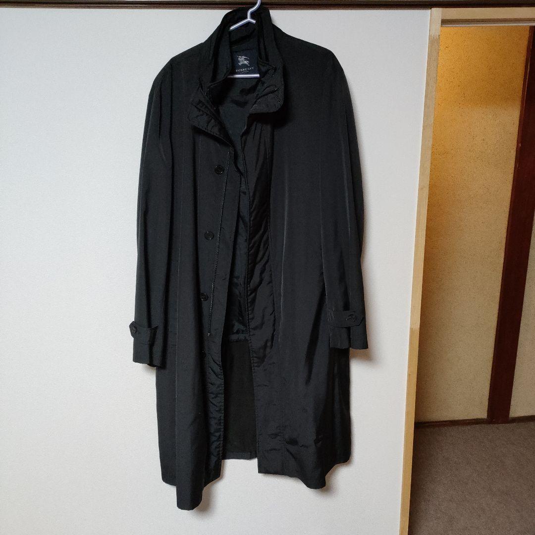 BURBERRY LONDON ブラック ステンカラーコート
