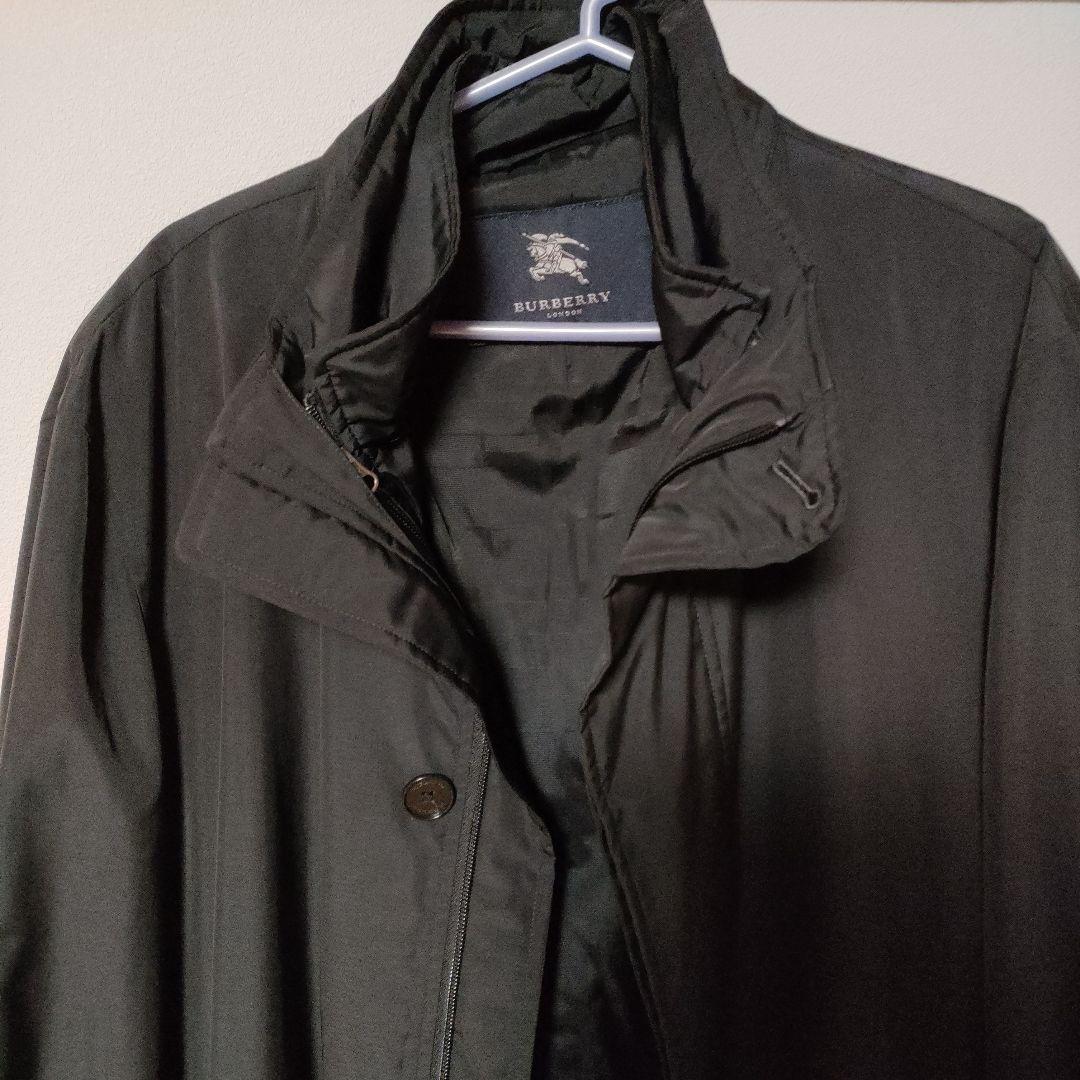 BURBERRY LONDON ブラック ステンカラーコート