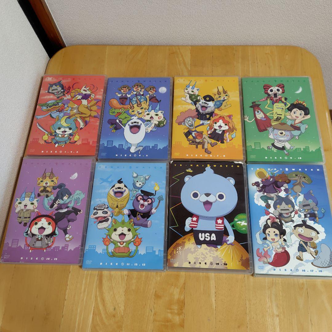 妖怪ウォッチ DVD BOX 全8巻40枚　映画DVD5巻　全45枚セット