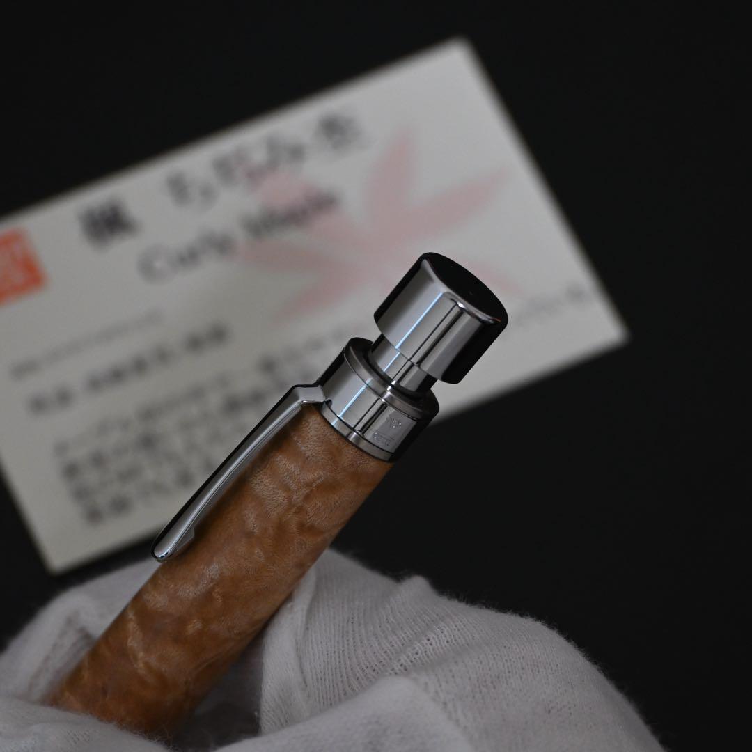 工房楔　グラッソ　ボールペン　楓　縮杢