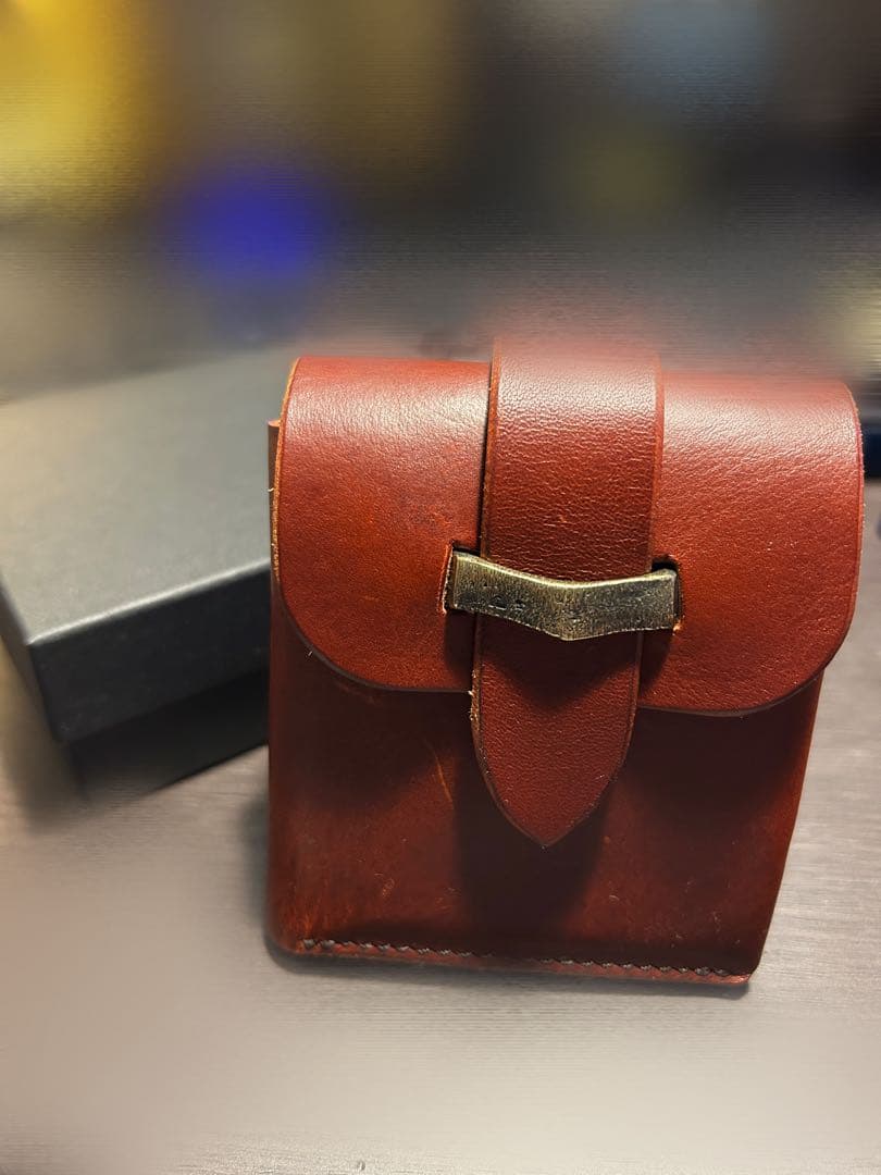 池之端銀革店Haru イタリアンレザー ギャルソンコンパクトウォレット 未使用