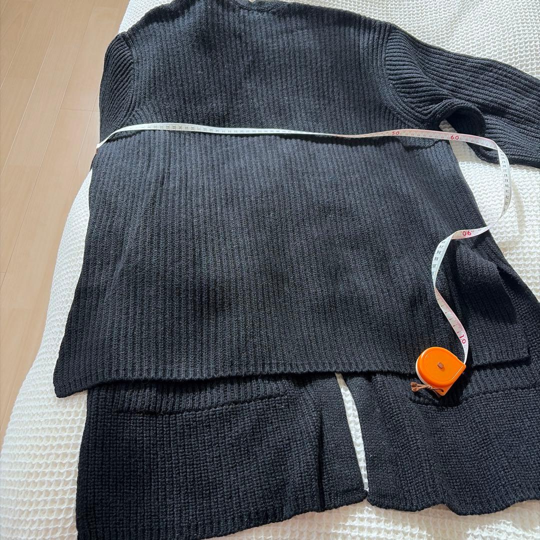 DRIES VAN NOTEN ブラック カーディガン S