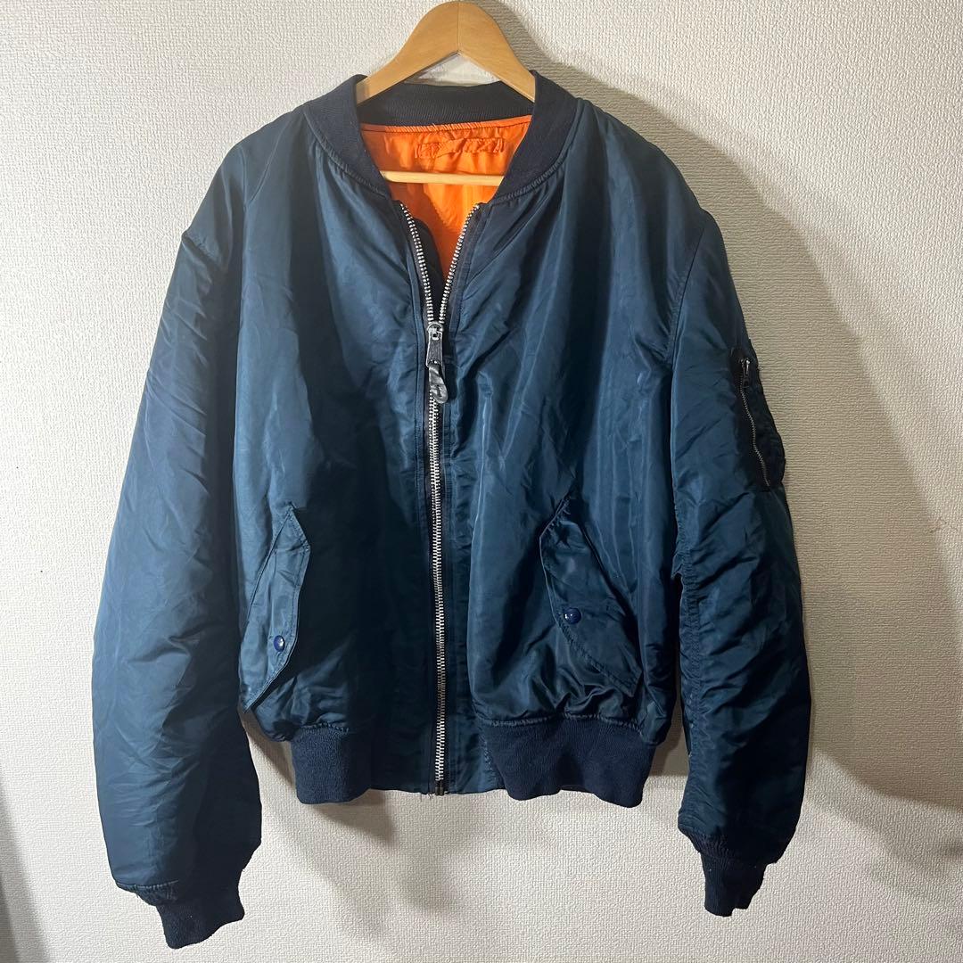 ビンテージ　90's usa MA-1 フライトジャケット　ミリタリー　アルファ