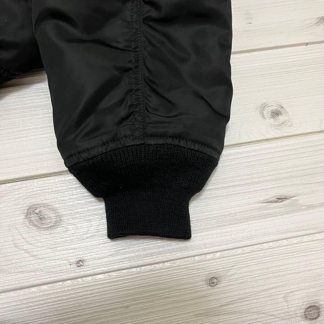 ゆ*ぱ様 〈美品〉AVIREX MA-1 トップガンフライトジャケット M ブラ