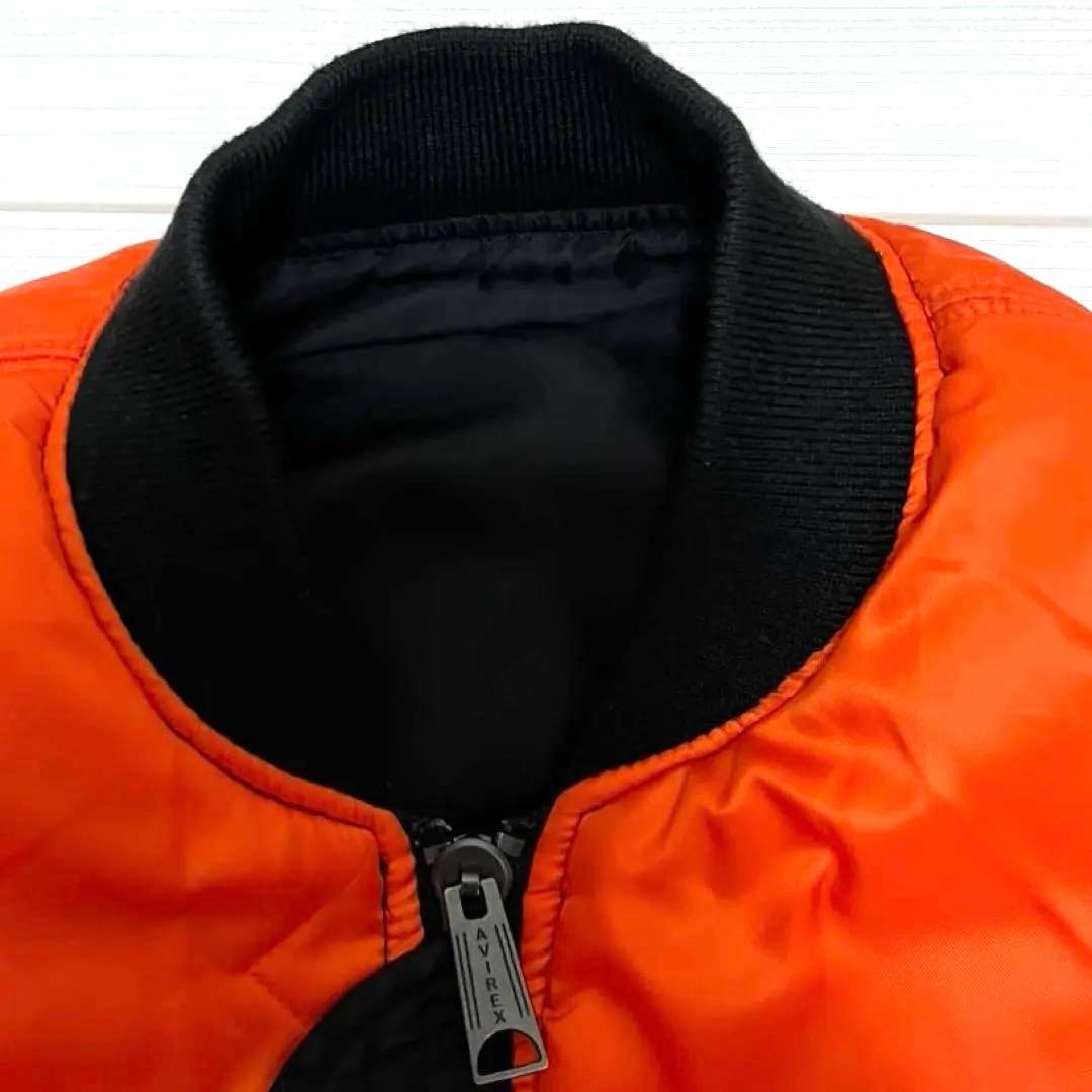 ゆ*ぱ様 〈美品〉AVIREX MA-1 トップガンフライトジャケット M ブラ