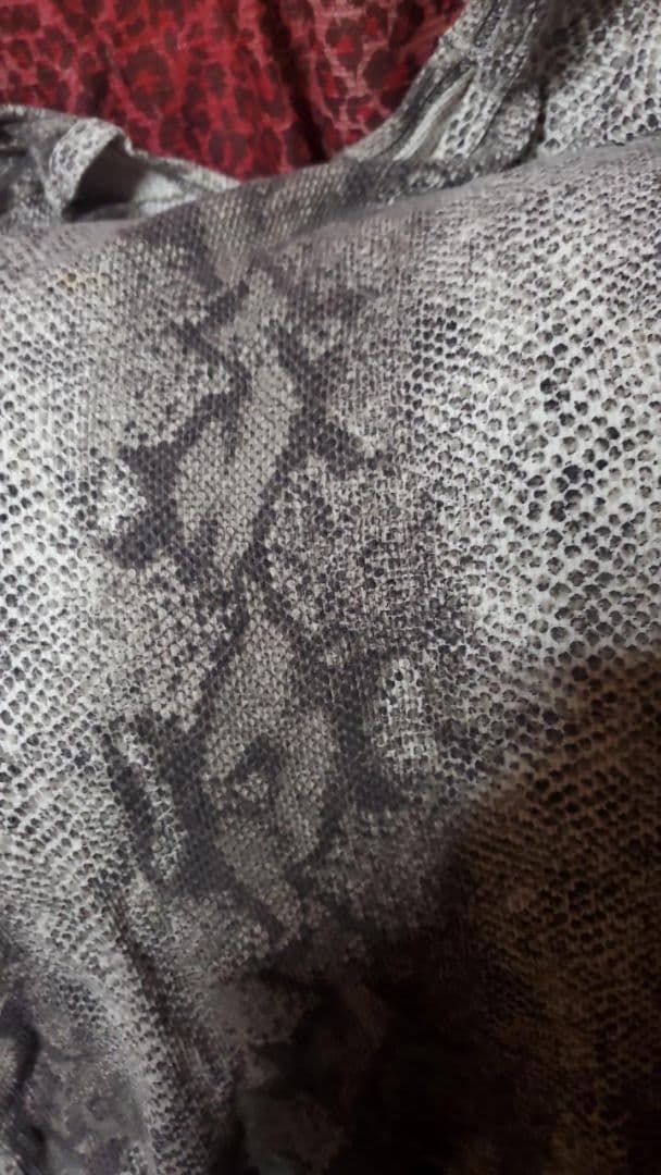 Led Rechwe レッドリーチュエ パイソン柄サーマルシャツ Ｌ