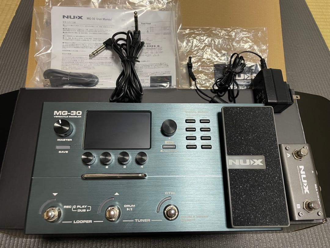 【即購入OK】NUX MG-30 ギター　マルチエフェクター