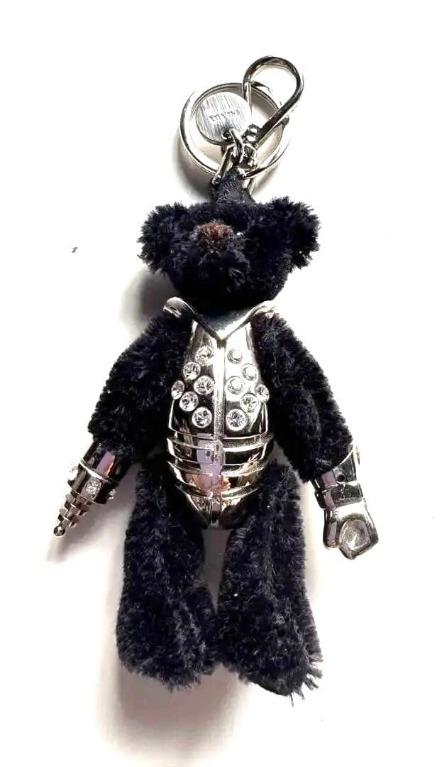 新品未使用　PRADA (プラダ) ベア チャーム キーホルダー ブラック
