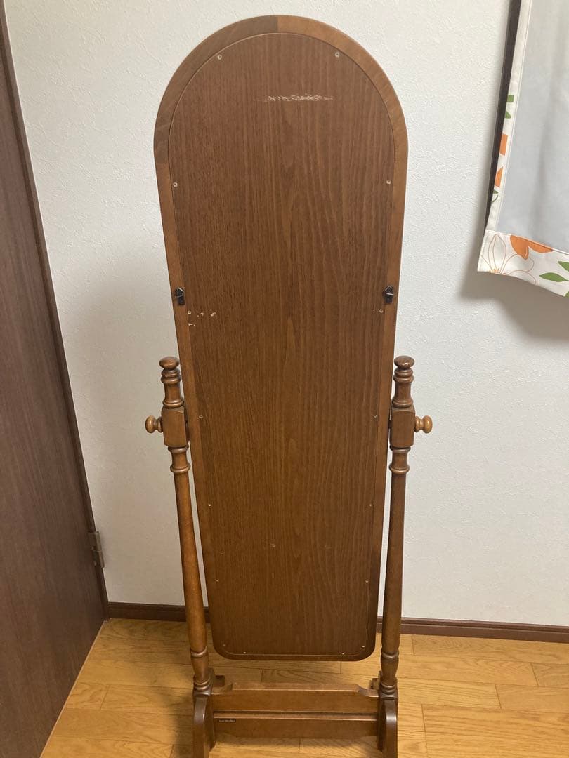 カリモク　姿見　鏡　スタンドミラー