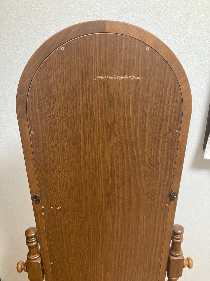 カリモク　姿見　鏡　スタンドミラー