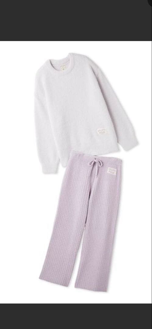 gelato pique ジェラートピケ　セットアップ　ラベンダー