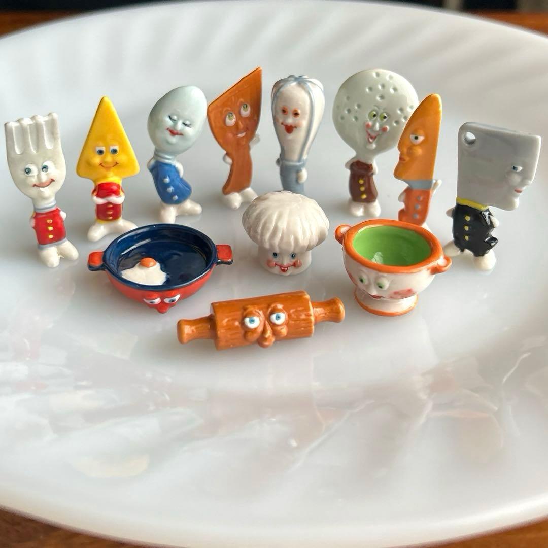 1月末まで期間限定出品　新品　フランス　フェーブ　キッチンの仲間達　12点セット