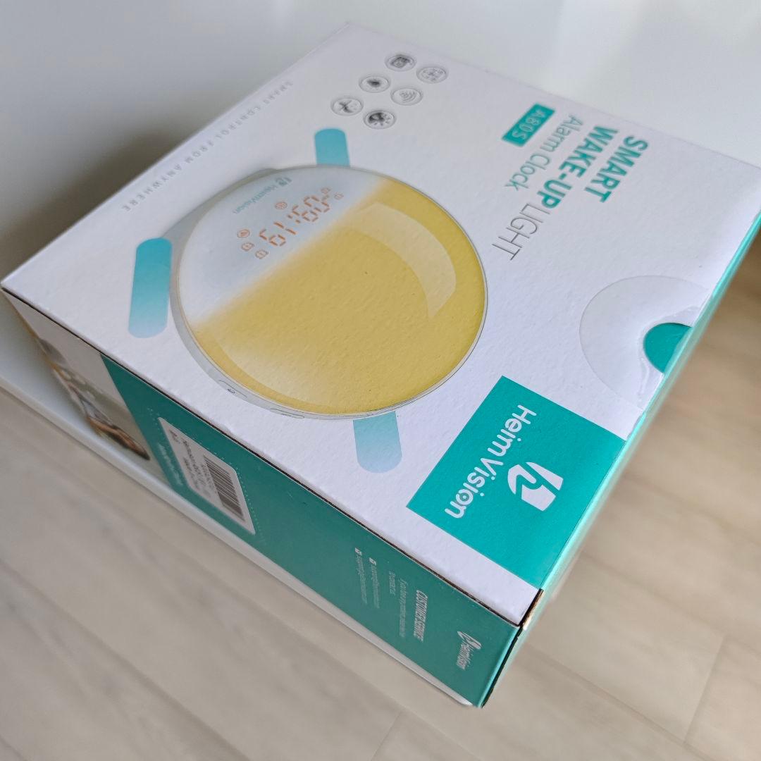 【新品未開封】目覚まし時計 FMラジオ Alexaと連携 日の出シミュレーション