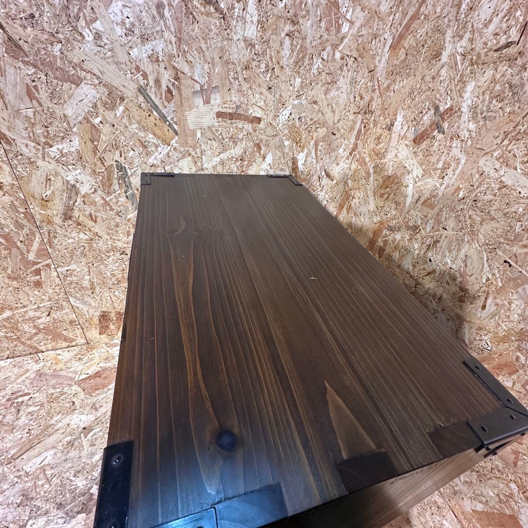 楡材　閂　アンティーク　小箪笥　和箪笥