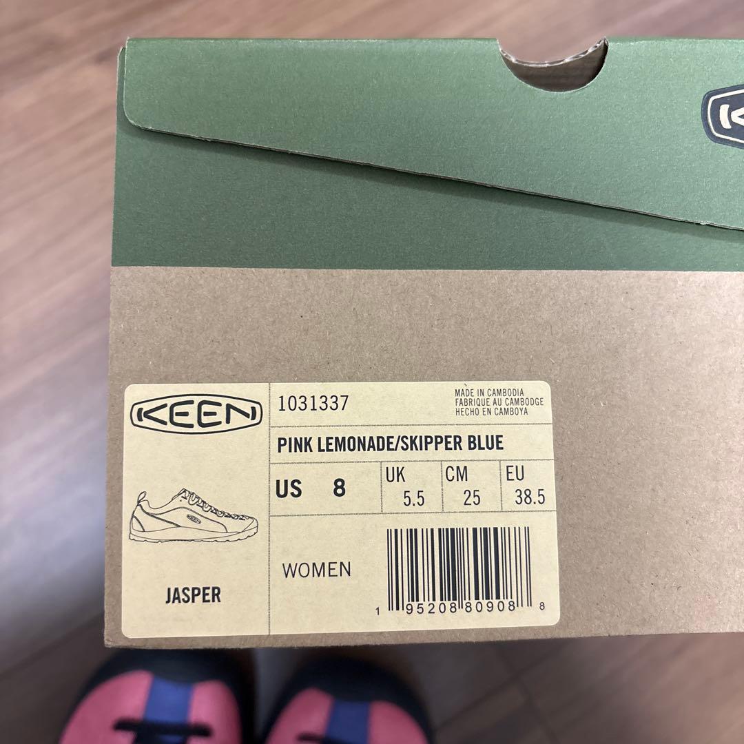 本日限定値下げ　KEEN JASPER ピンク　25cm