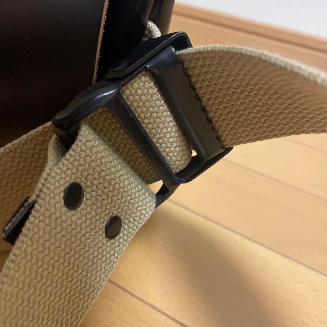 Uni&co. ダークブラウン　メッセンジャーバッグ　サイズS