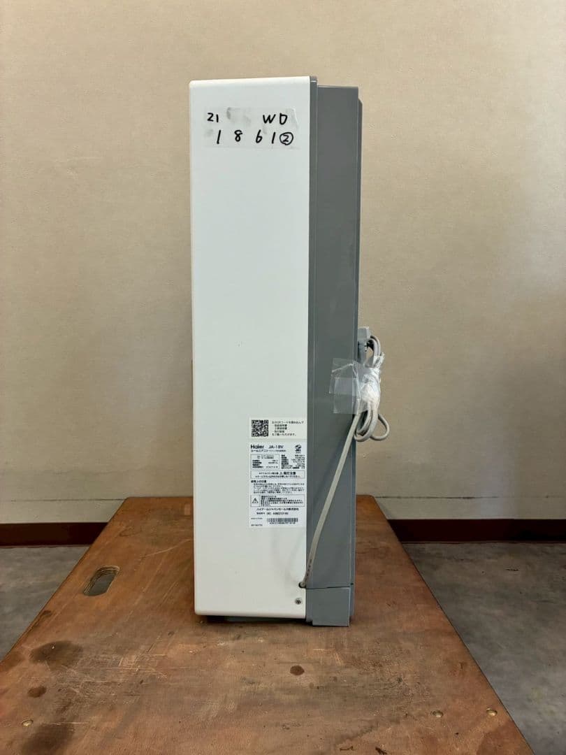 1861 ハイアール【JA-18V】2021年製 窓用 冷房専用