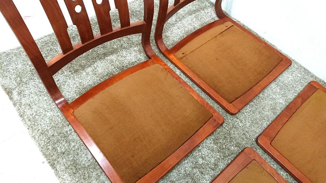 karimoku カリモク レトロ ビンテージ 座椅子 4脚セット