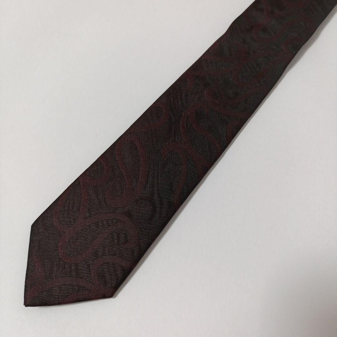 ドルチェ&ガッバーナ ペイズリー柄ネクタイ ナロータイ Italy製 美品