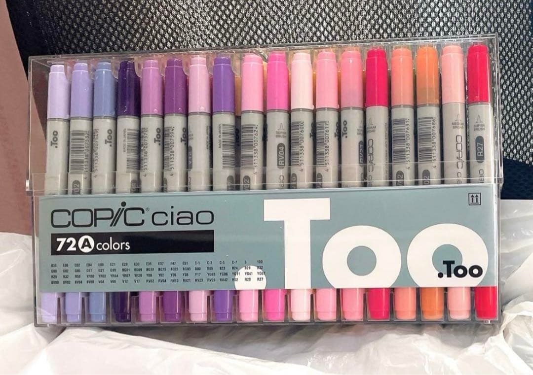 Too. コピック 72色