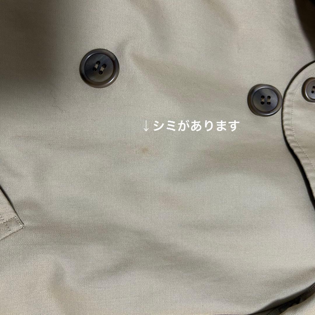 【希少/玉虫色】バーバリー プローサム トレンチコート 綿100% 白タグ