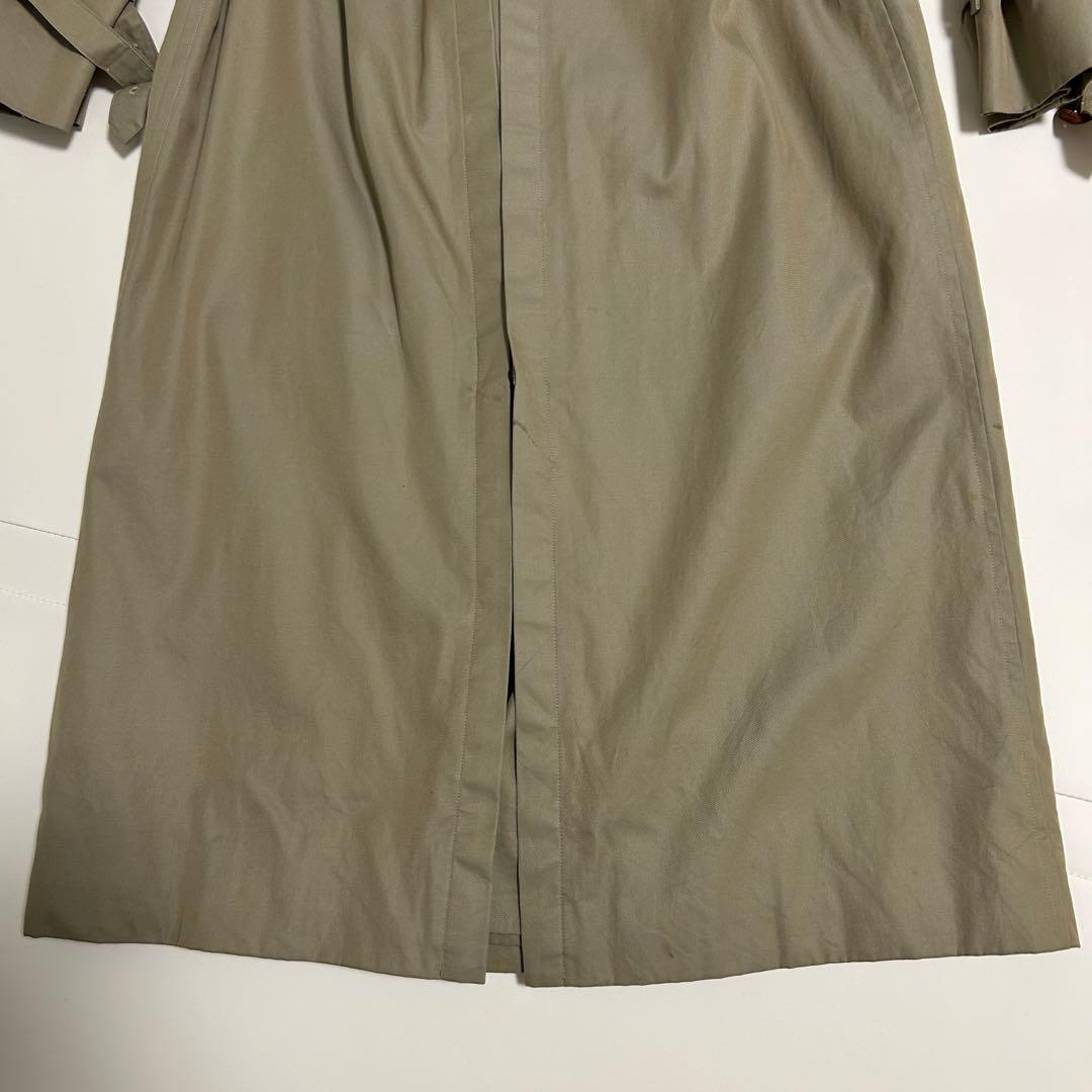 【希少/玉虫色】バーバリー プローサム トレンチコート 綿100% 白タグ