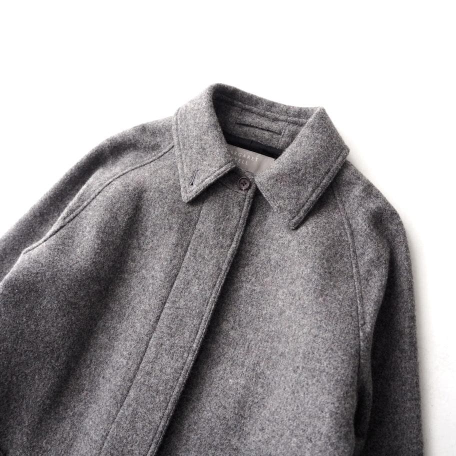 ルポ様マーガレットハウエル ウール100% ステンカラー ロングコート 2