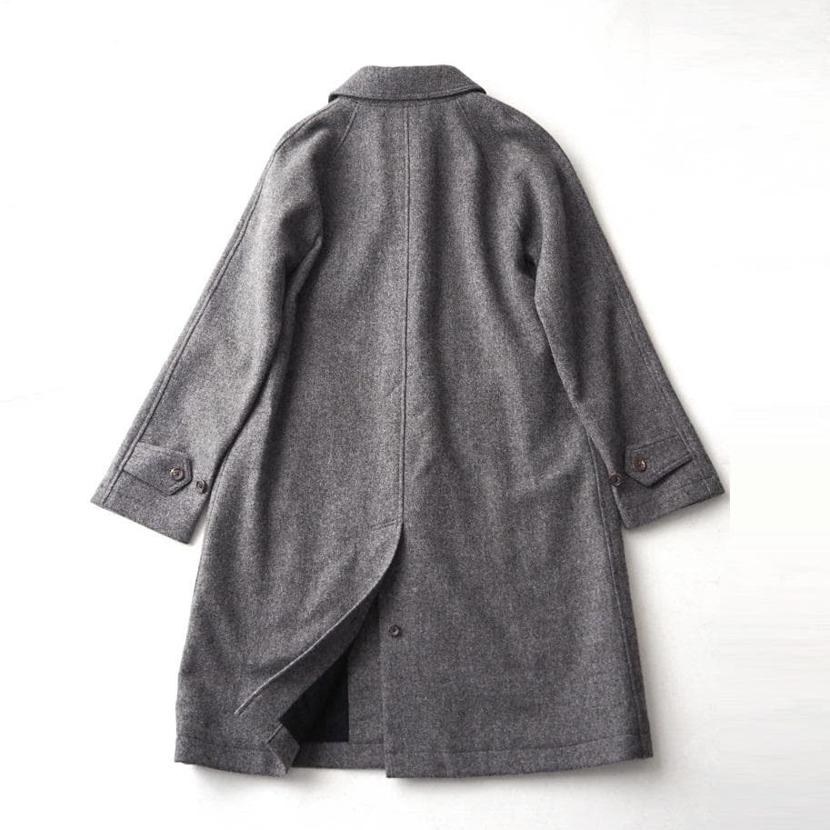 ルポ様マーガレットハウエル ウール100% ステンカラー ロングコート 2