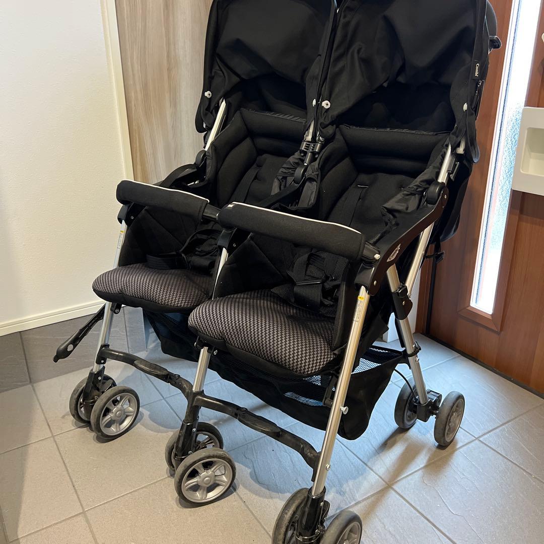 Combi ダブルベビーカー 美品　17000円→値下げしました！