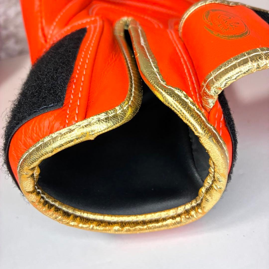 Raja Boxing 本革製 マジックテープ式 14oz ボクシンググローブ