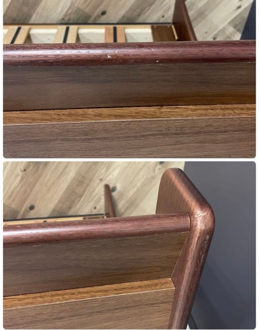 大川家具 モーブル ドロシーⅡ ソファベッド 200cm ブルー×ブラウン