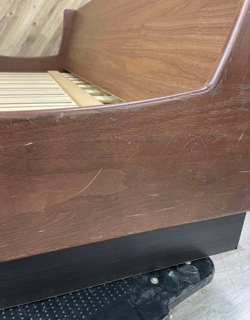 大川家具 モーブル ドロシーⅡ ソファベッド 200cm ブルー×ブラウン