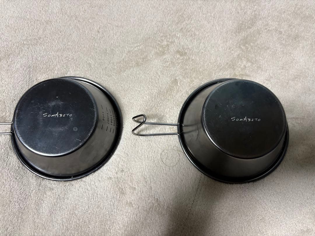 mmfシェラカップ 2個セット 収納ケース付き