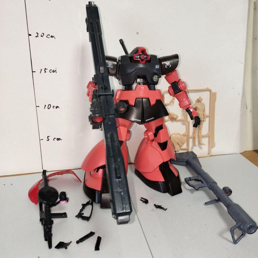 孫*空様 MG 1/100 シャア専用リック・ドム 塗装完成品 プレバン限定 ガ