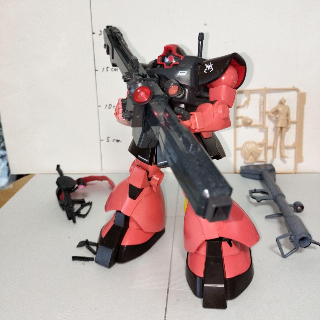 孫*空様 MG 1/100 シャア専用リック・ドム 塗装完成品 プレバン限定 ガ