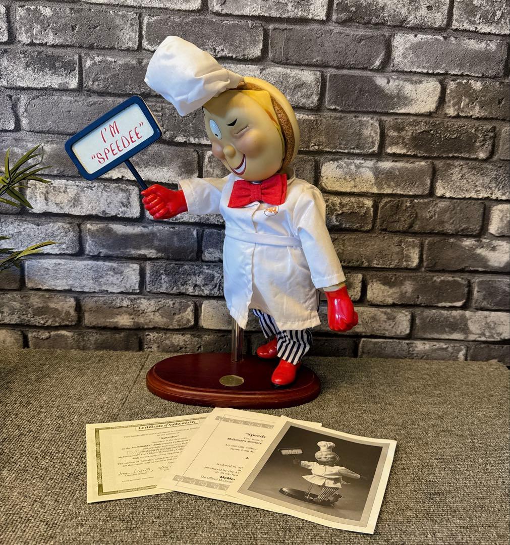 マクドナルド40周年記念 スピーディーフィギュア