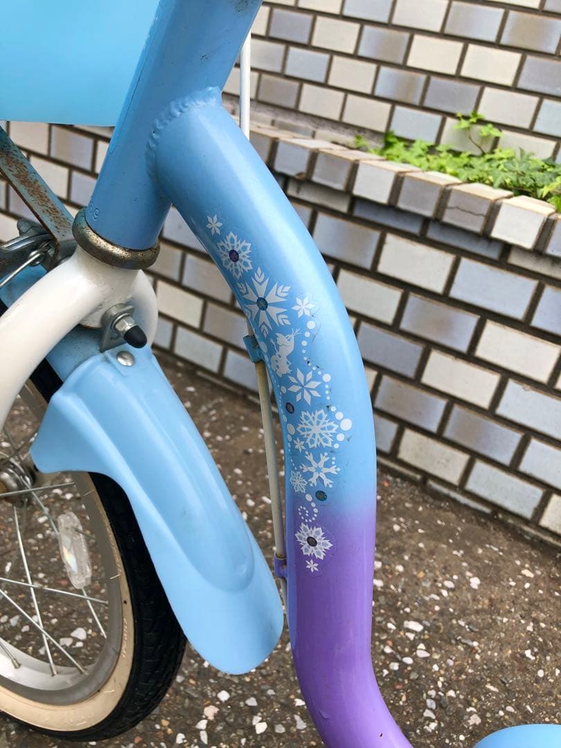 子供用自転車　16インチ　アナと雪の女王