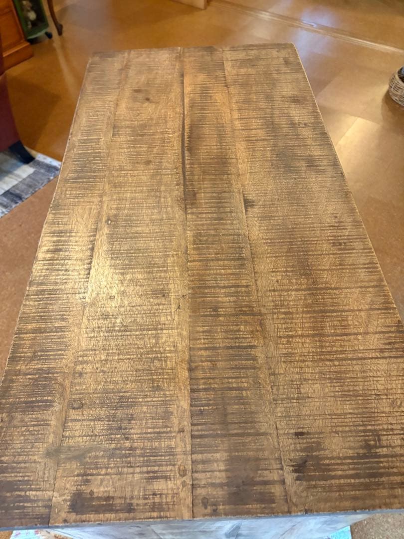 ビンテージ風木製キャビネット 11引き出し