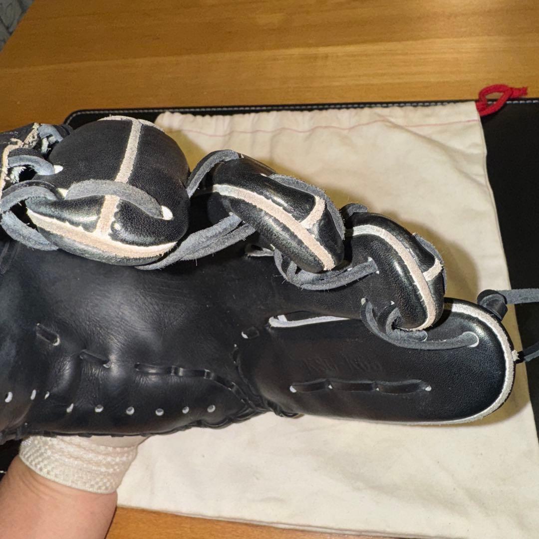 久保田スラッガー 投手用 硬式グローブ KSG-K65 ブラック 美品！