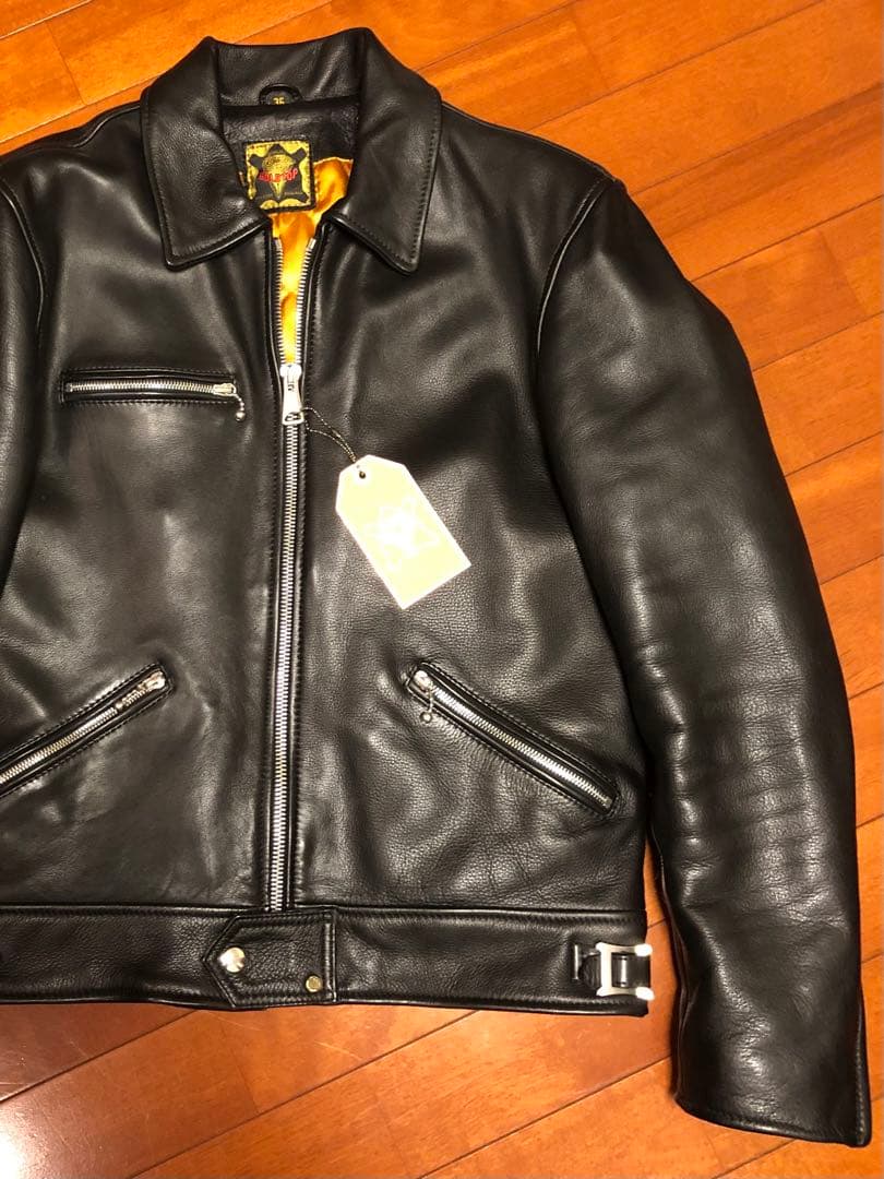 T*Z様 GOLDTOP シングルライダース　英国製　36 美品