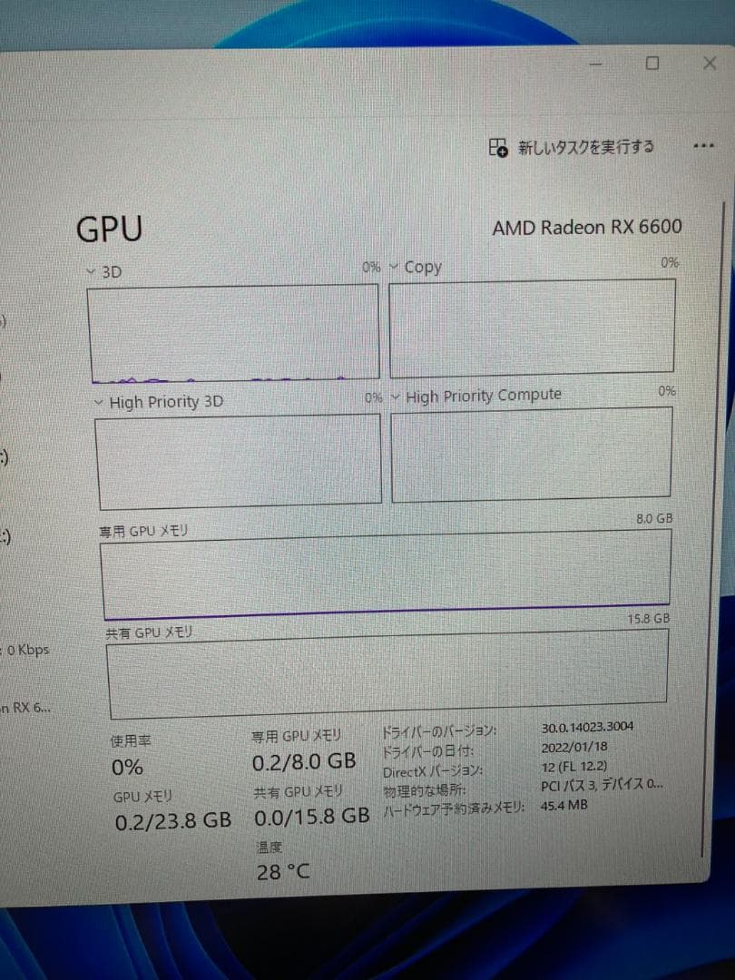 MSI Radeon RX 6600 MECH 2X 8G（美品・動作確認済み）