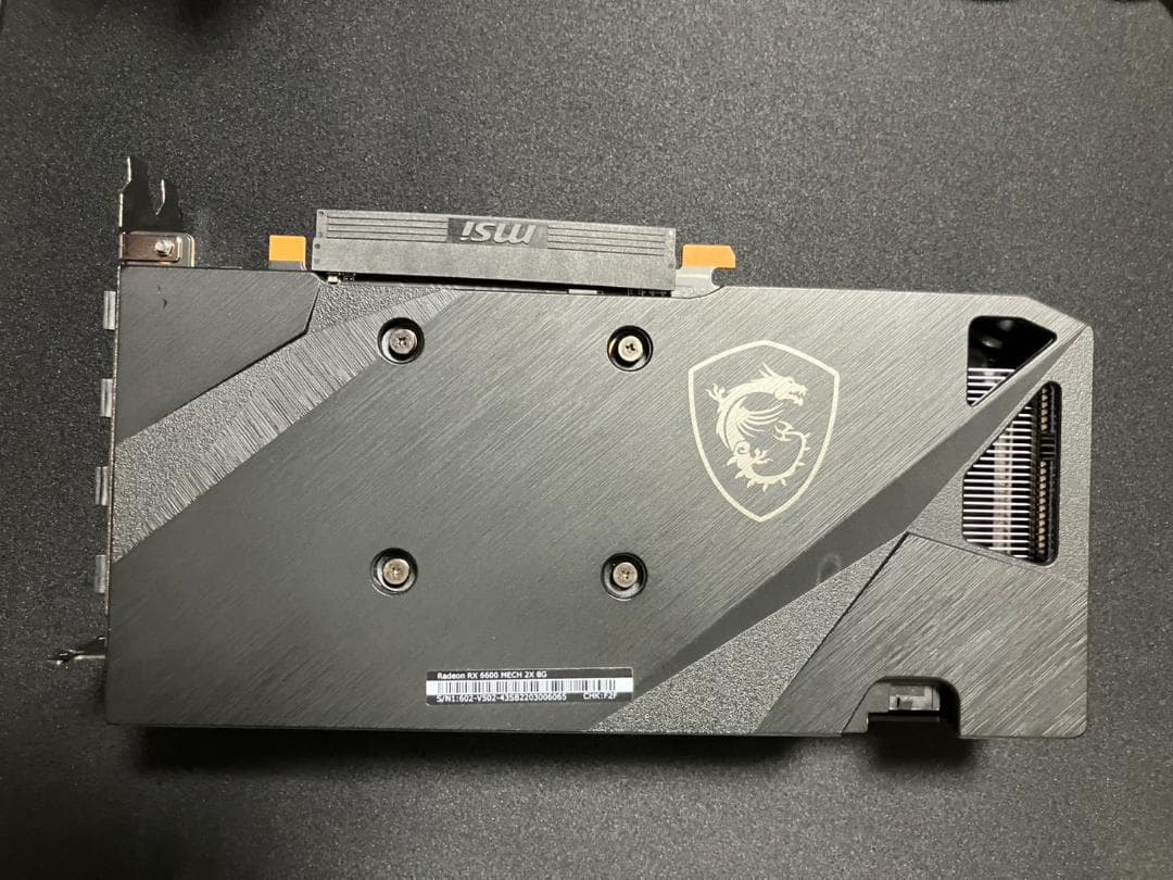 MSI Radeon RX 6600 MECH 2X 8G（美品・動作確認済み）
