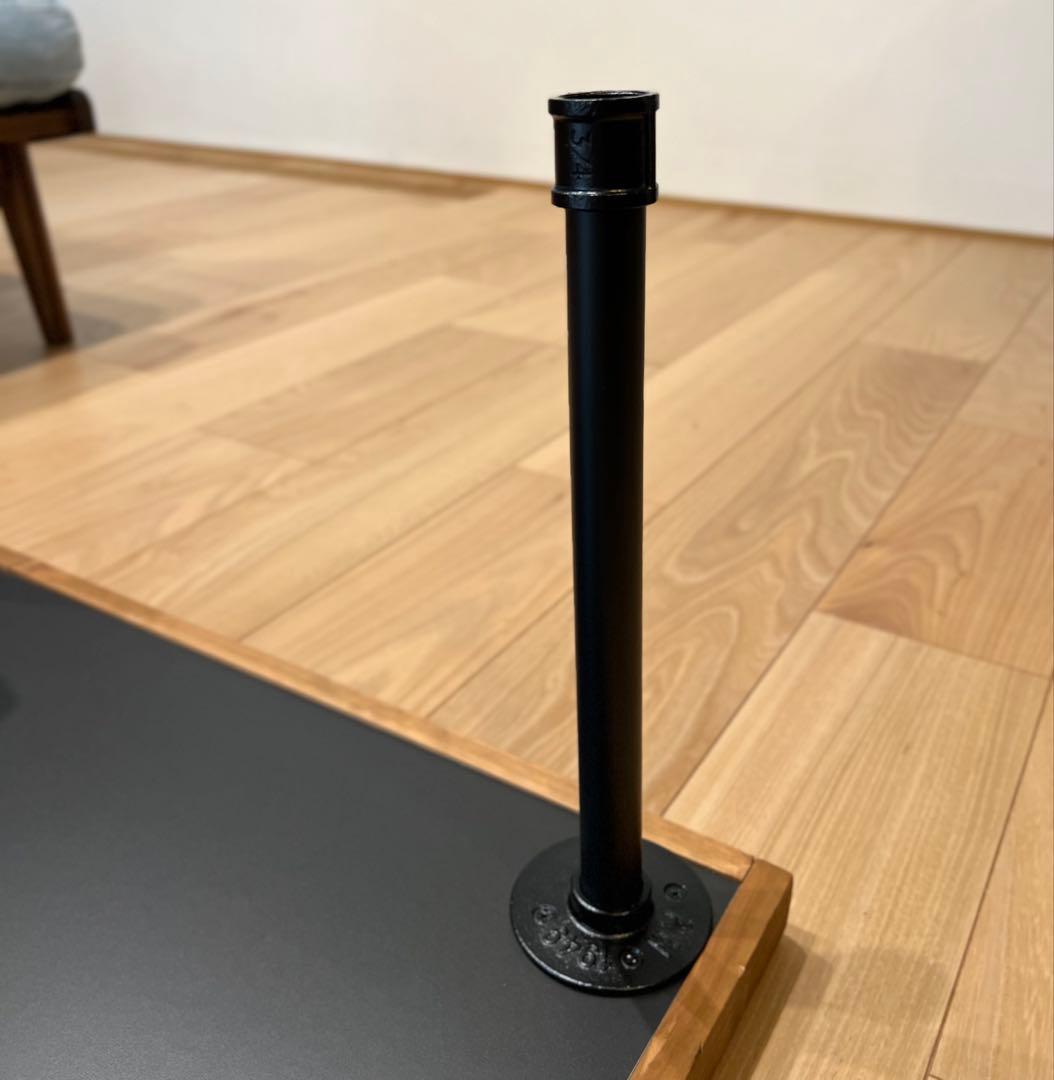 【キズ有.半額】木製ヘリンボーンローテーブル